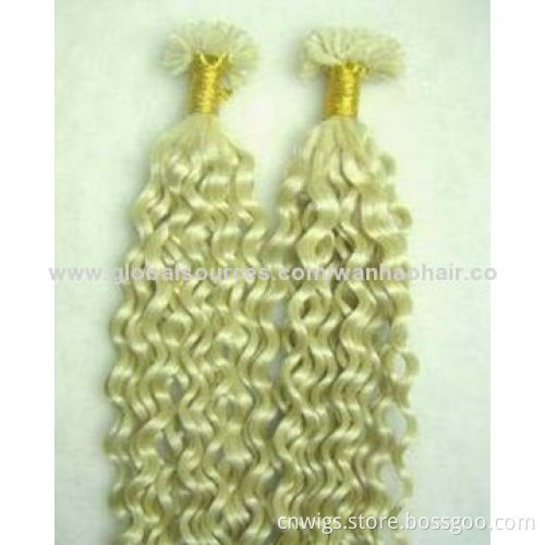 Italian Keratin Prebonded Remy/U-tip Human Hair Extension, Various Colors, 12-32 inchesNew